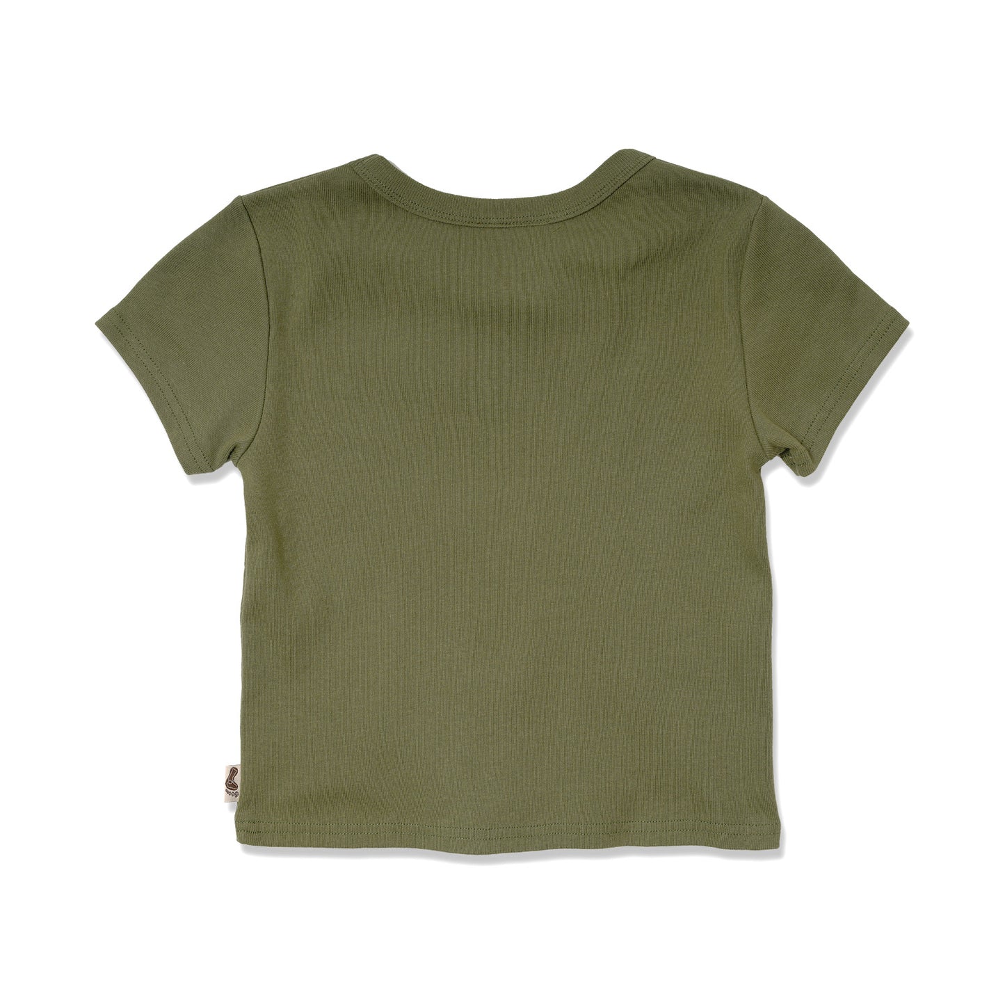 Olive Basic Baby Tee