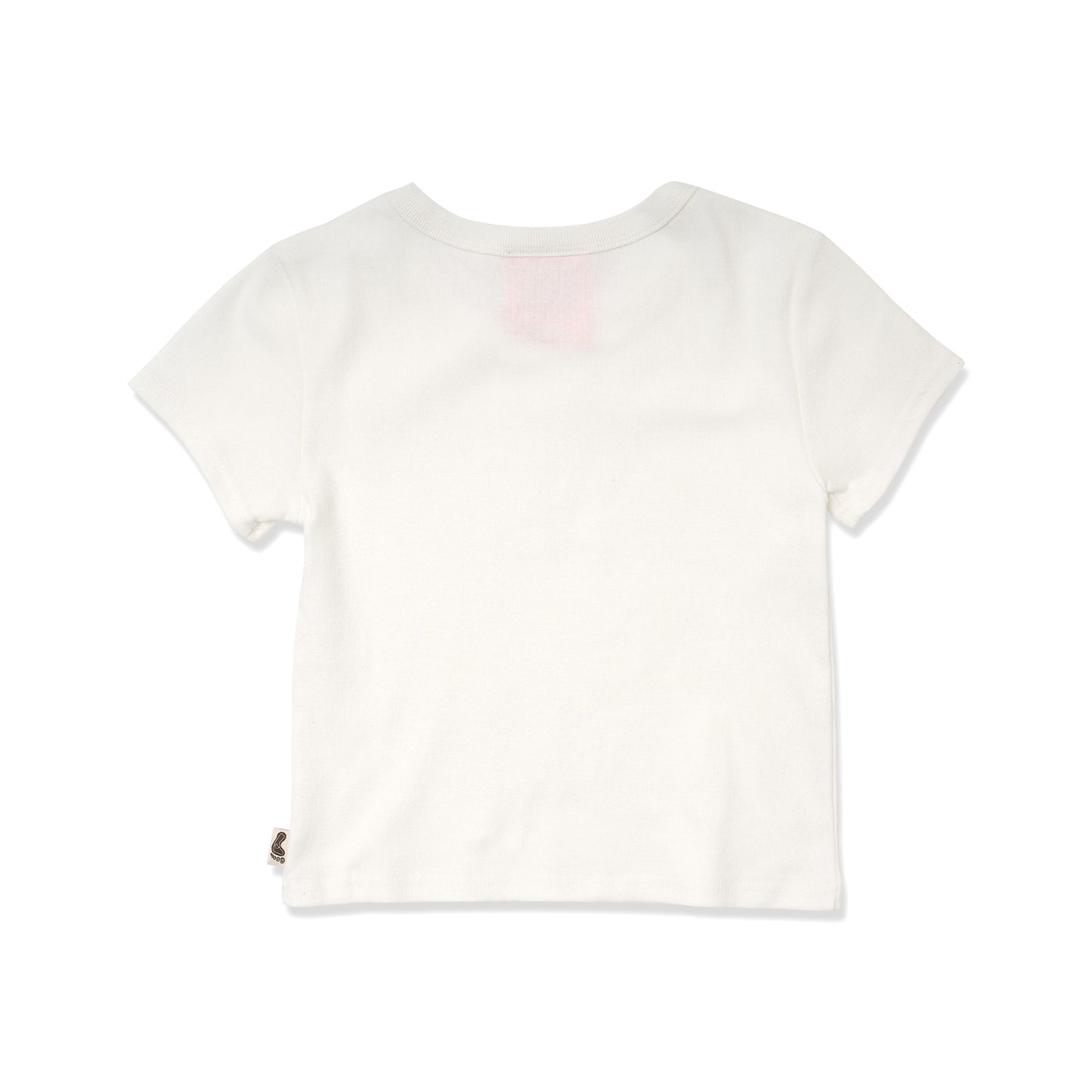 White Basic Baby Tee