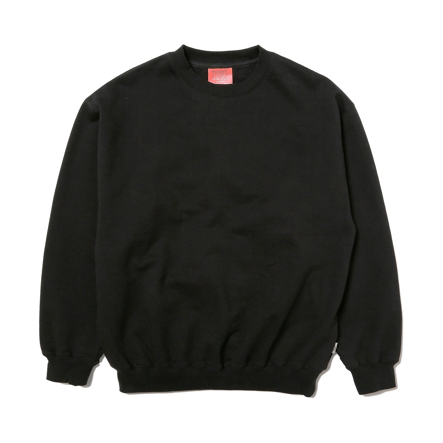 Black Basic Sweat Crewneck