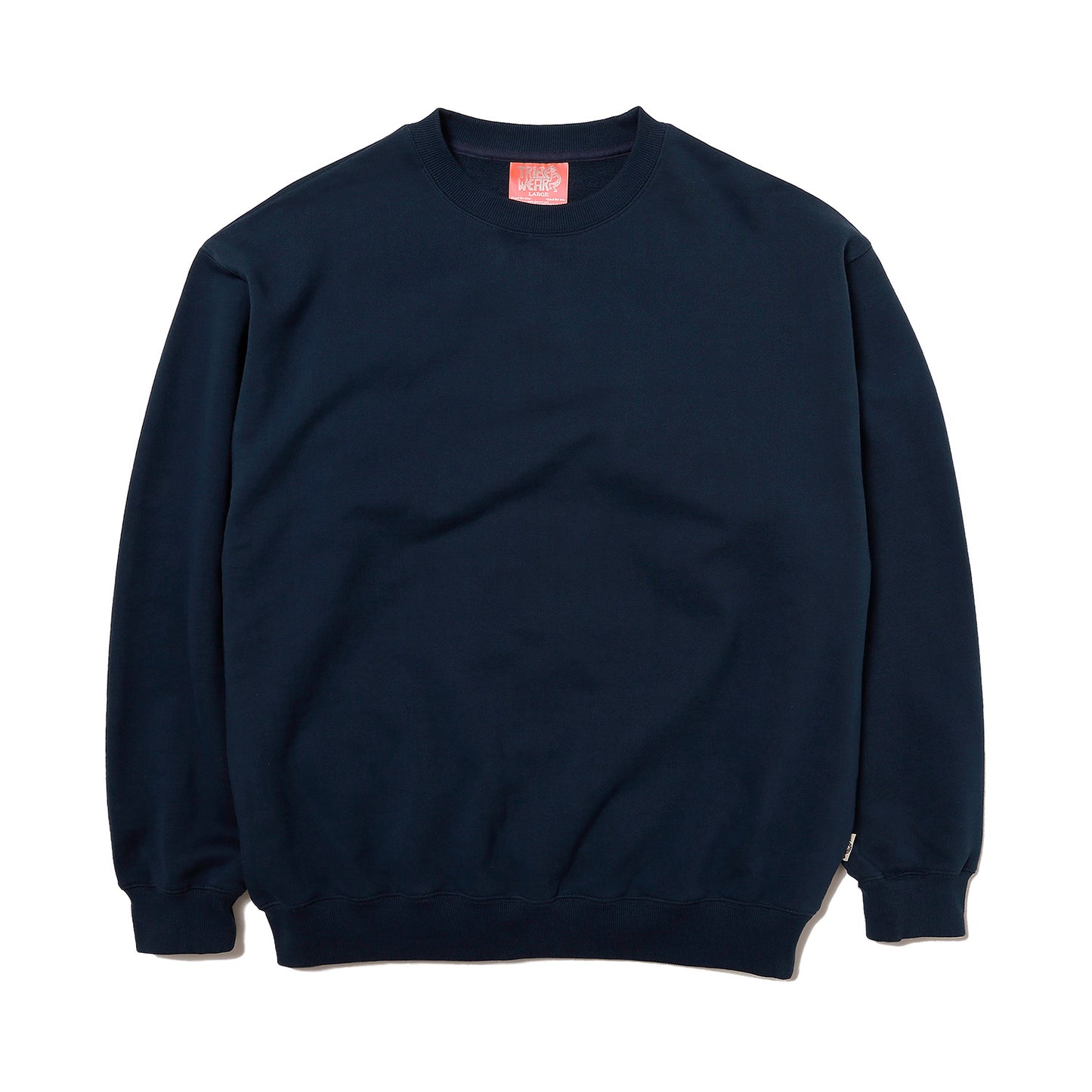 Navy Basic Sweat Crewneck