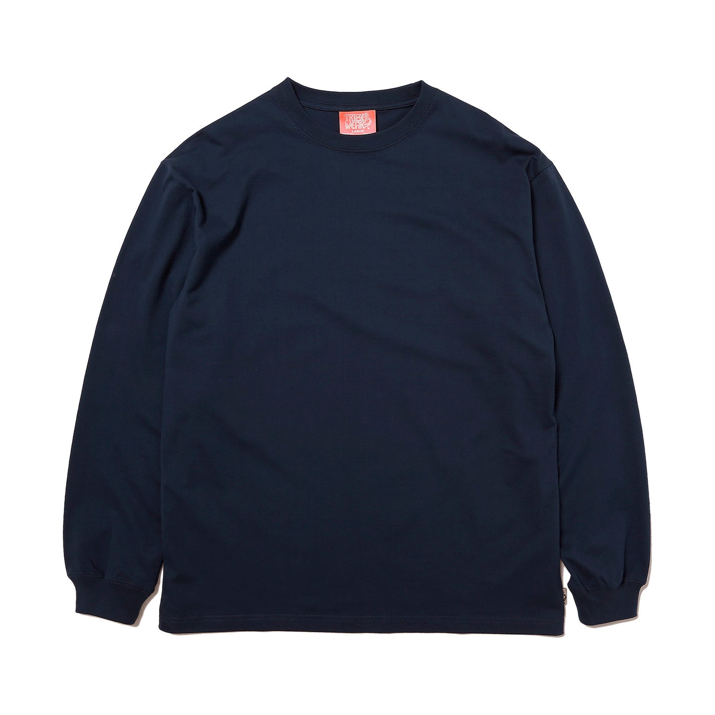 Navy Basic Long Sleeve Tee