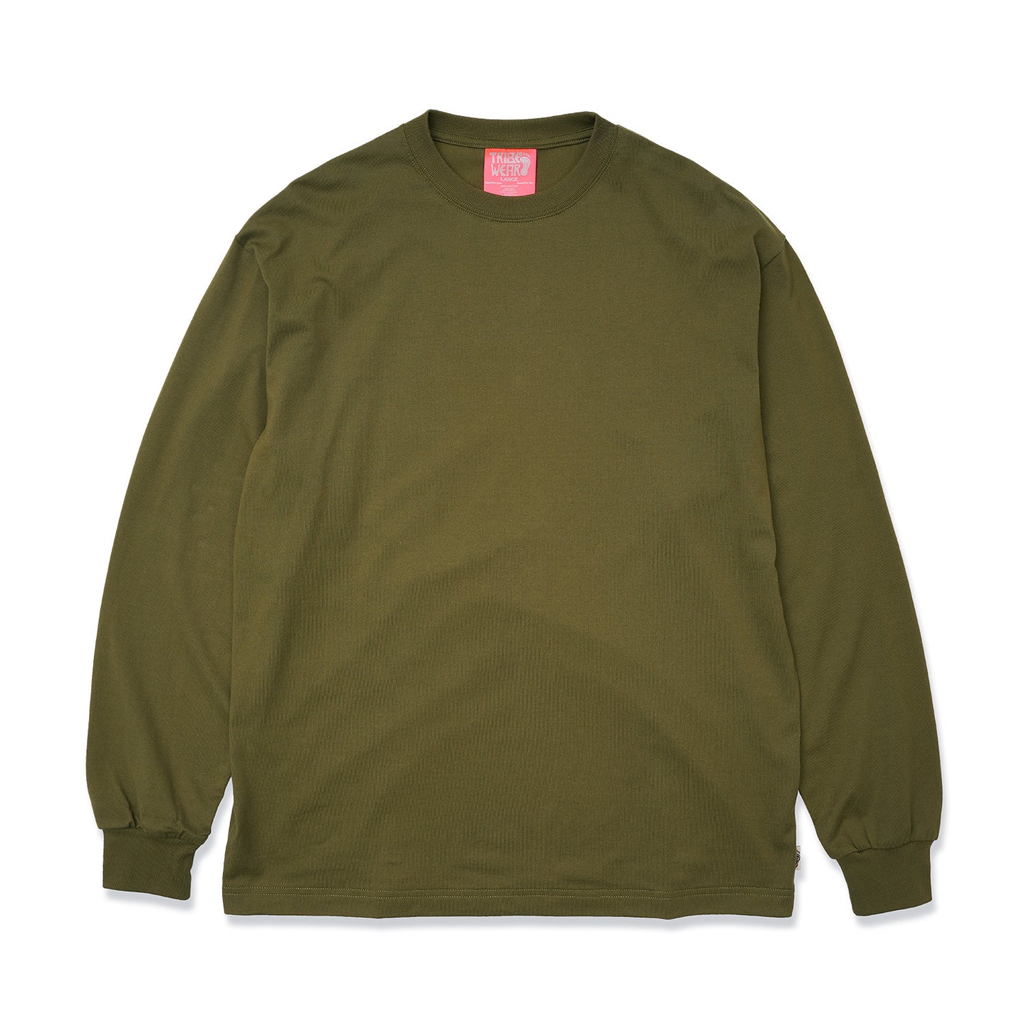 Olive Basic Long Sleeve Tee