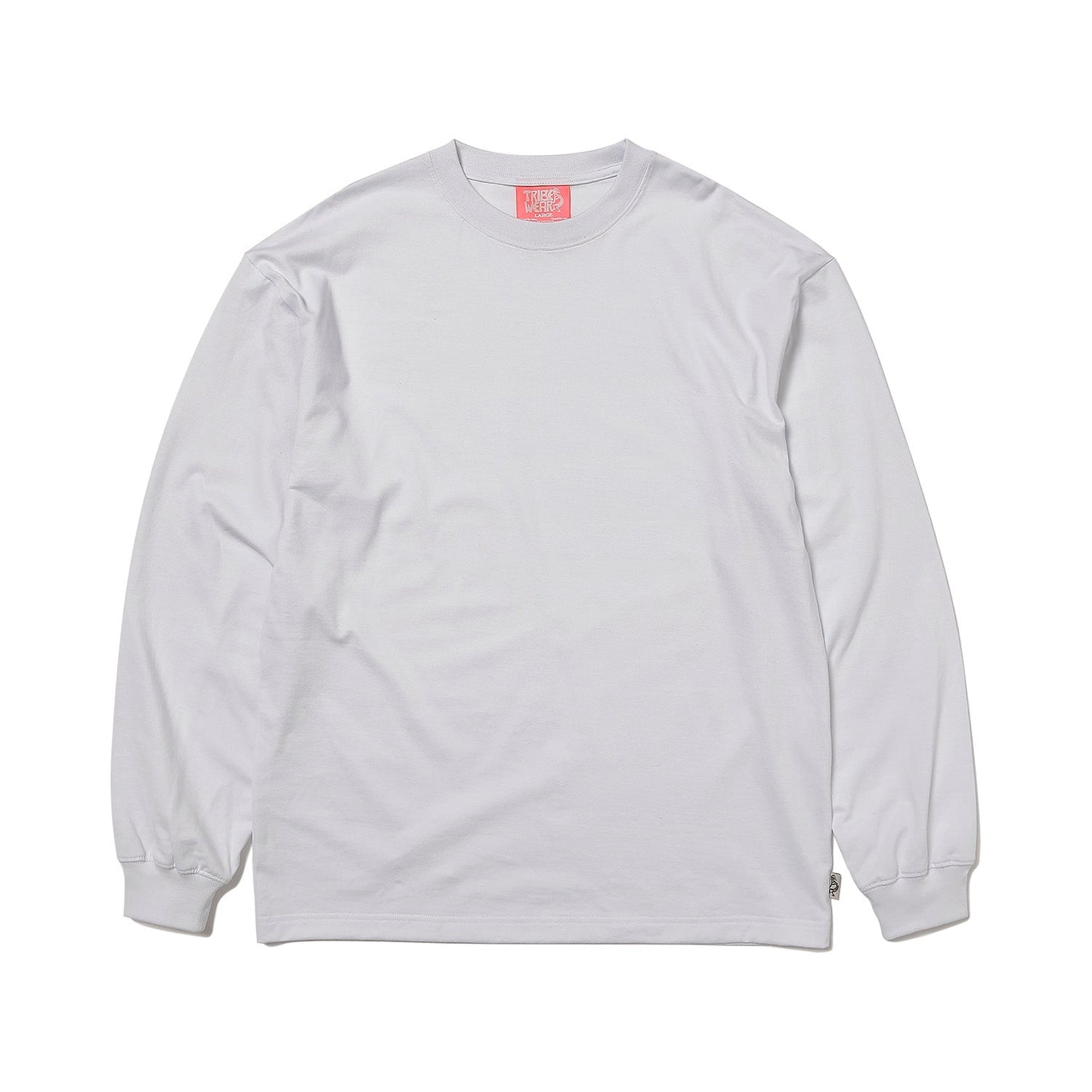 White Basic Long Sleeve Tee