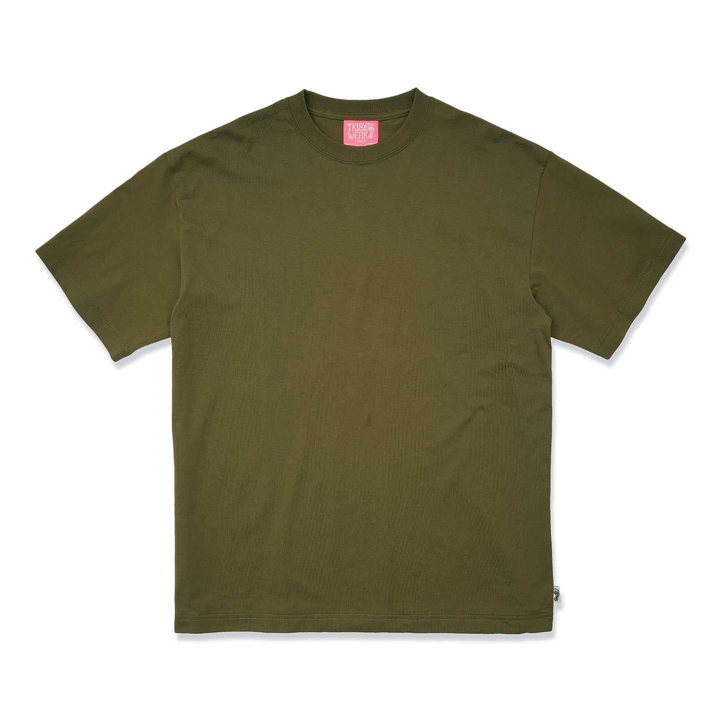 Olive Basic Short Sleeve Tee