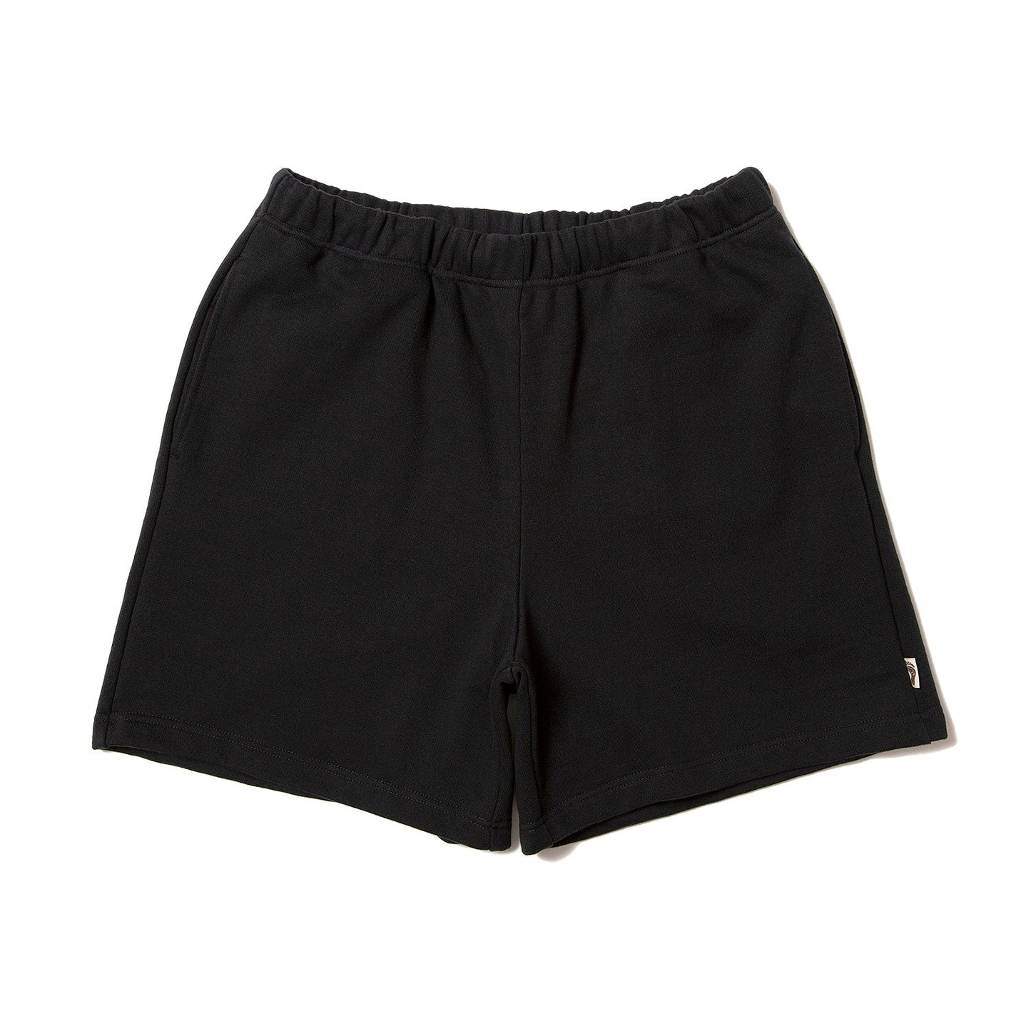 Black Basic Sweat Short