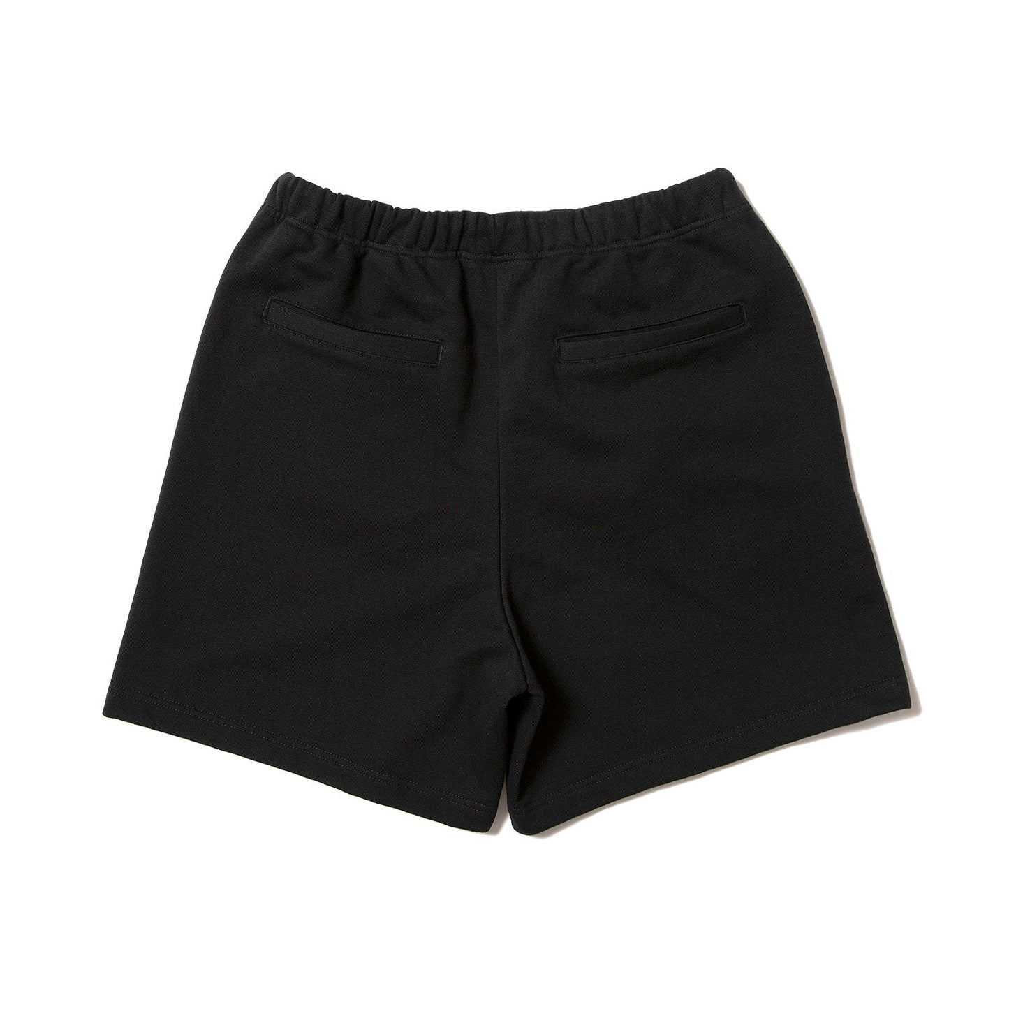 Black Basic Sweat Short