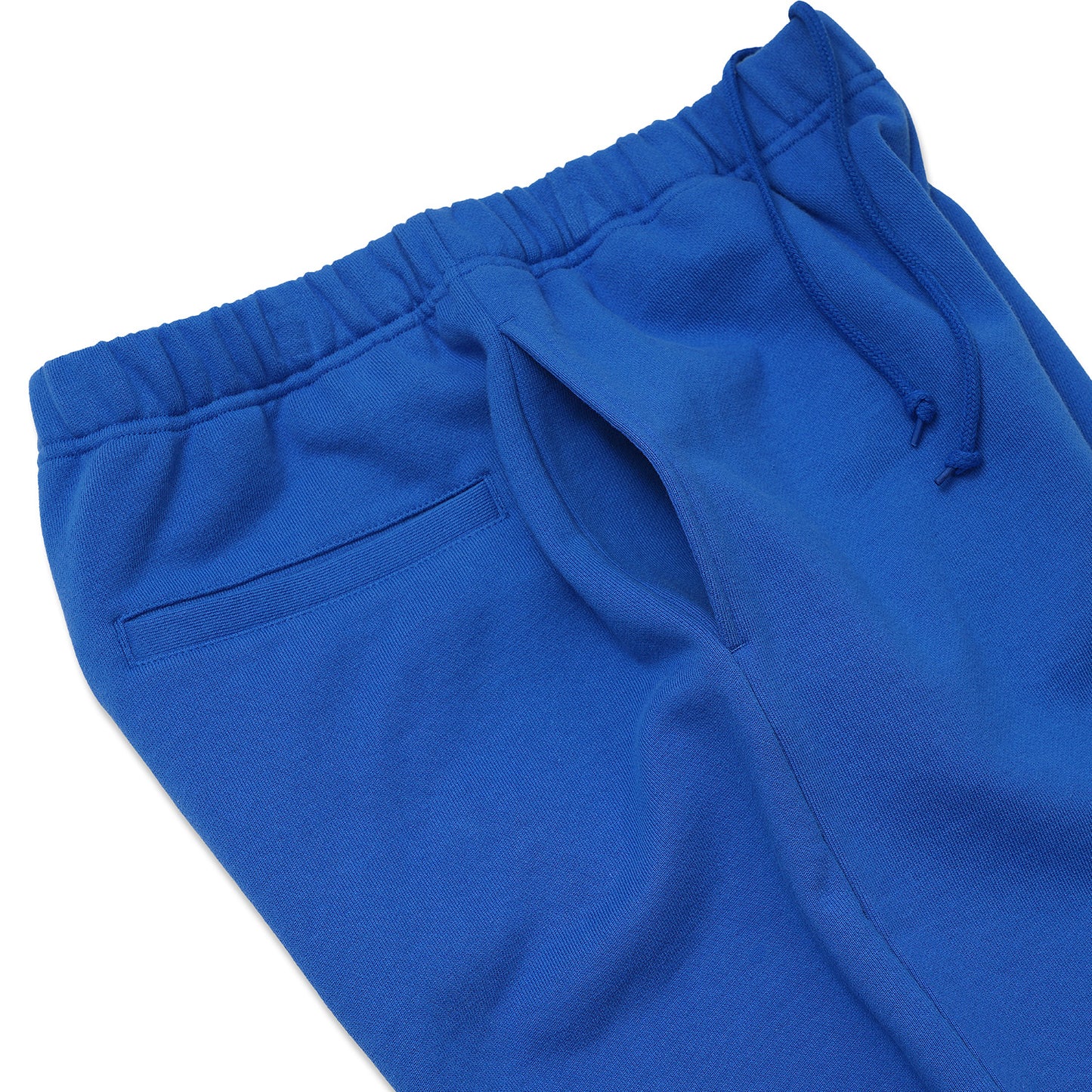 Blue Basic Sweat Short