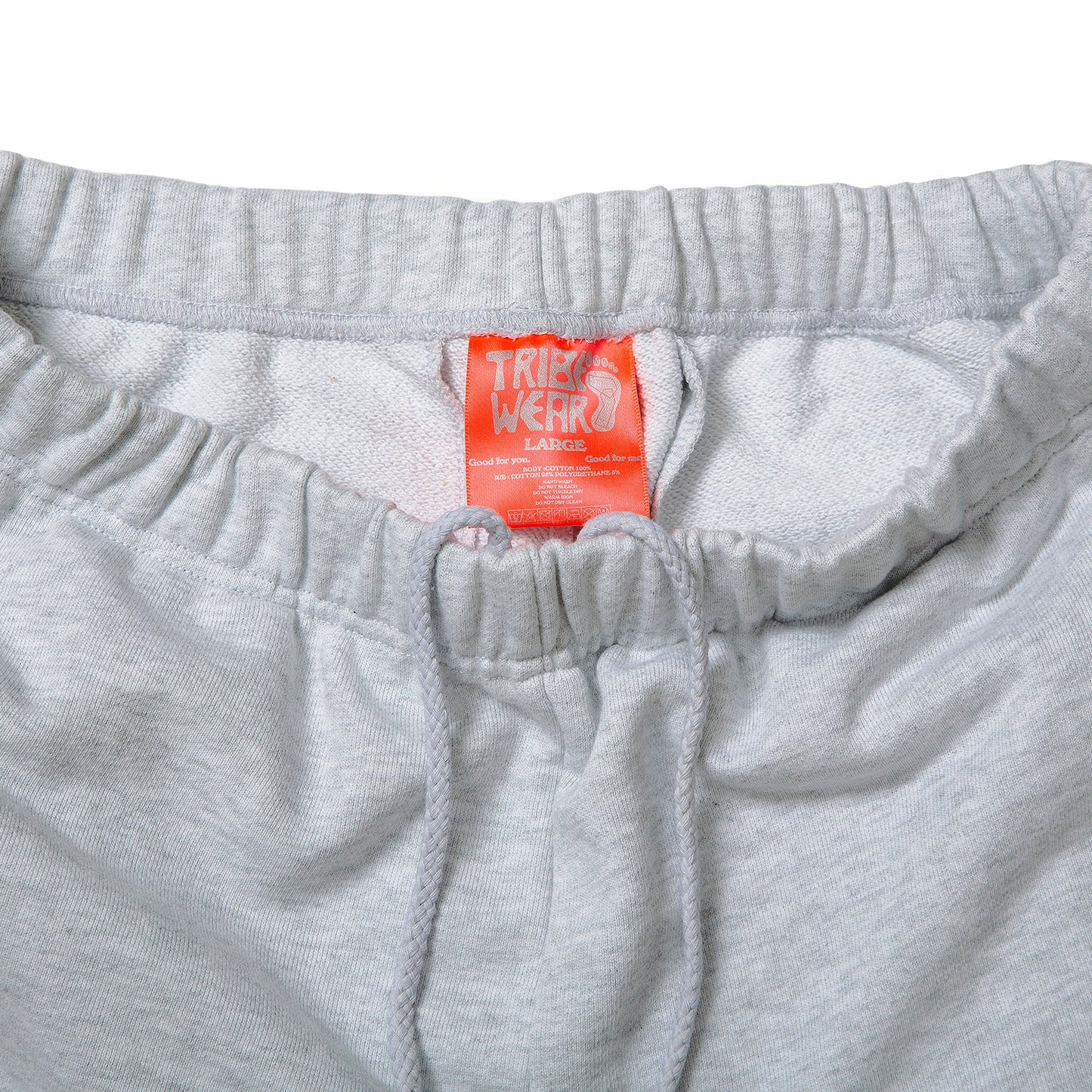 Gray Basic Sweat Short