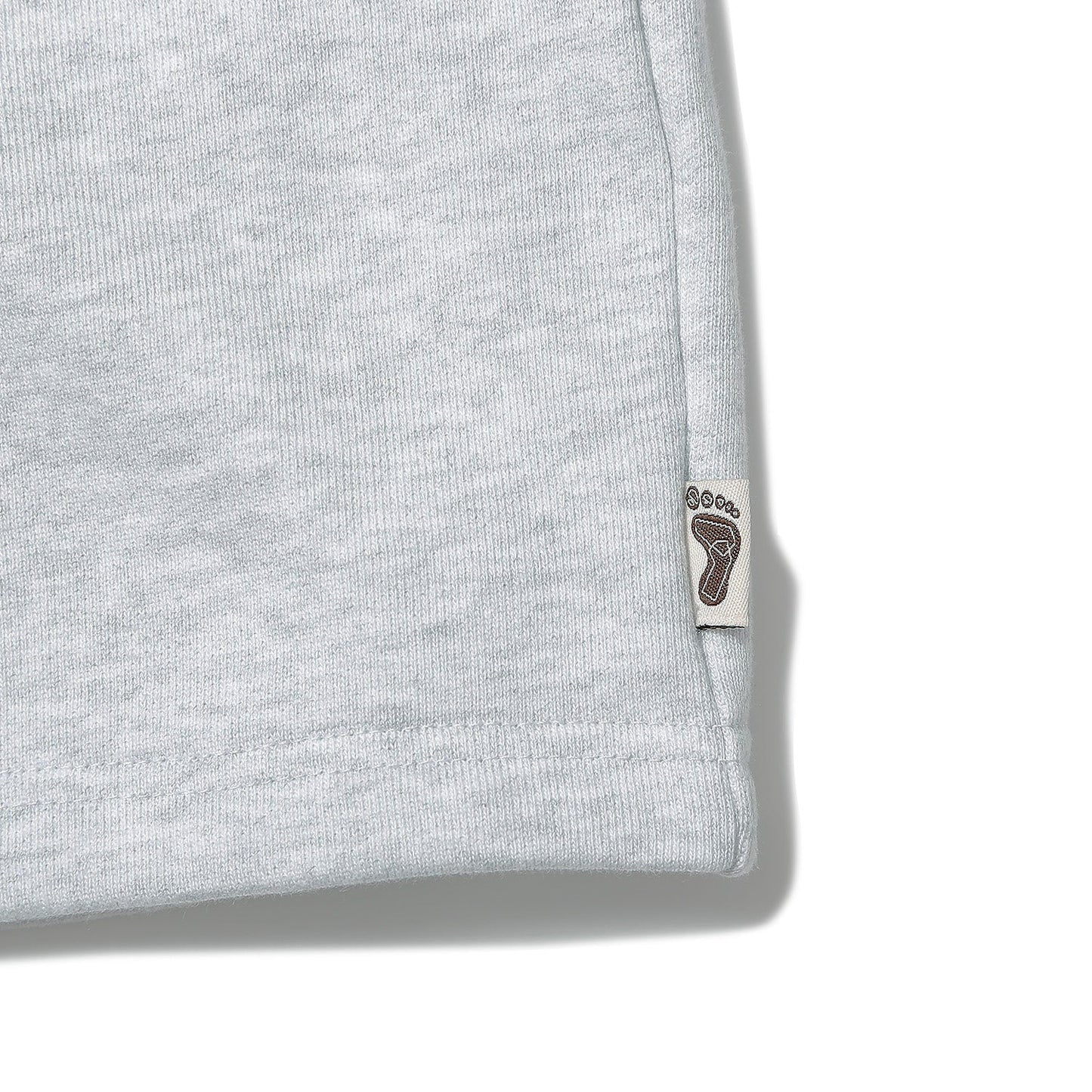 Gray Basic Sweat Short