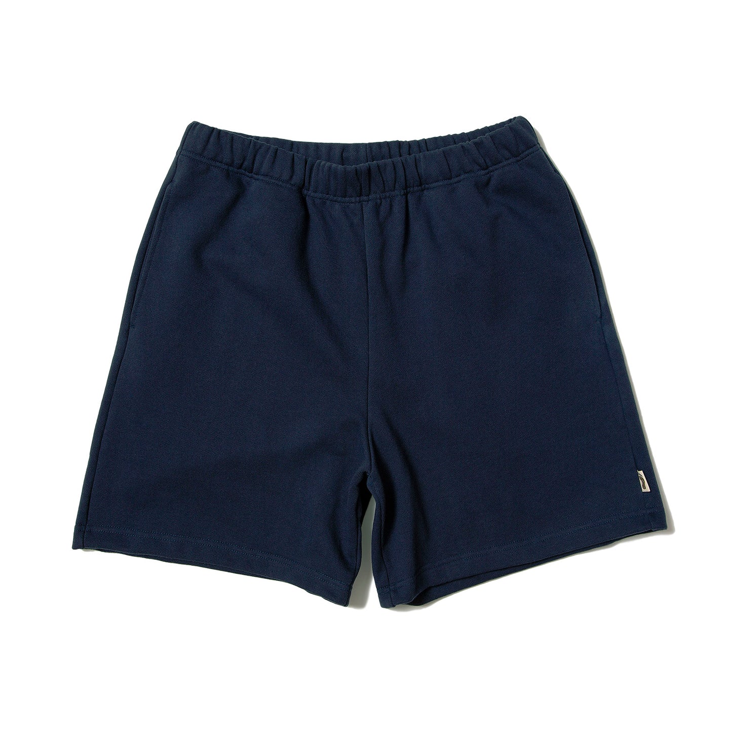 Navy Basic Sweat Short