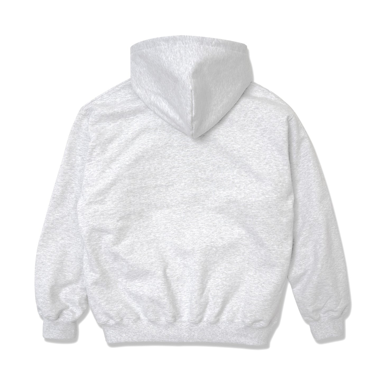 Gray Basic Zip Up Hoodie