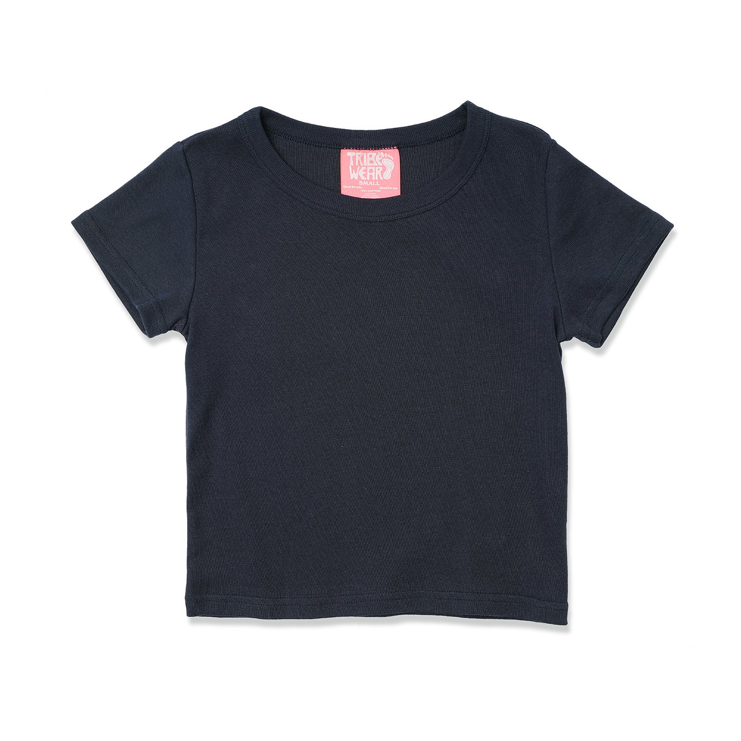 Navy Basic Baby Tee