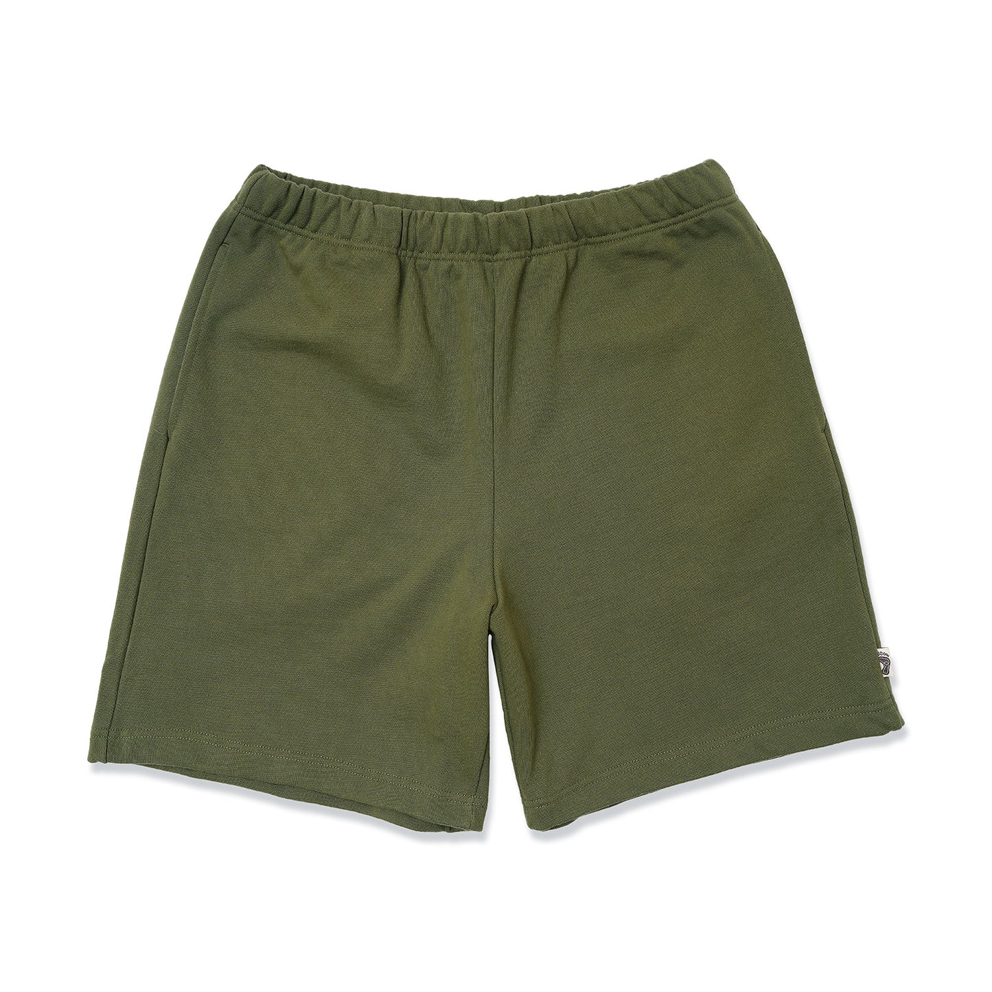 Olive Basic Sweat Short
