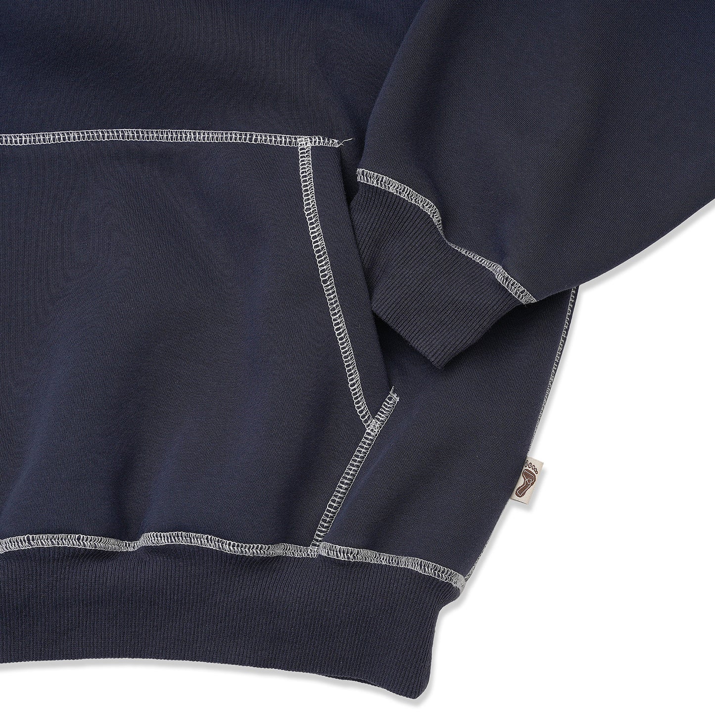 Navy Not Basic Hoodie