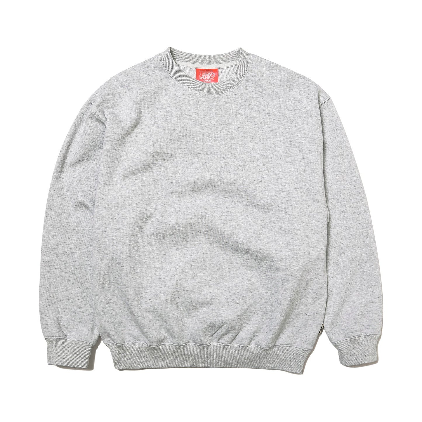 Gray Basic Sweat Crewneck