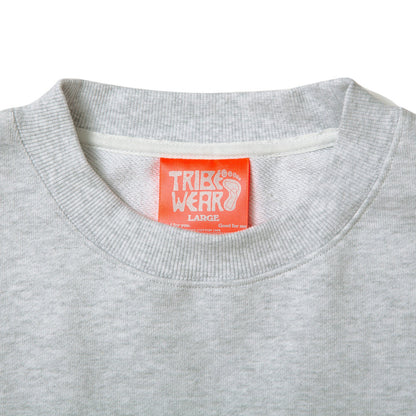 Gray Basic Sweat Crewneck