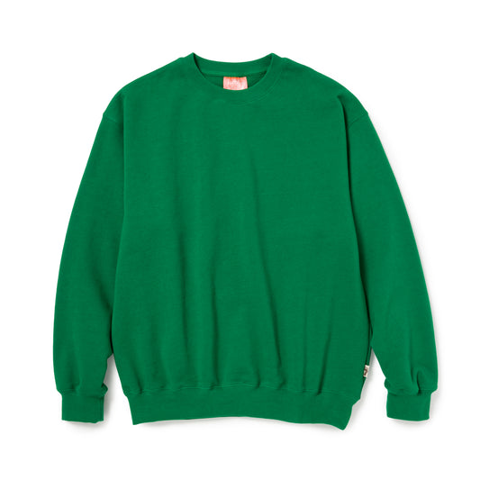 Green Basic Sweat Crewneck