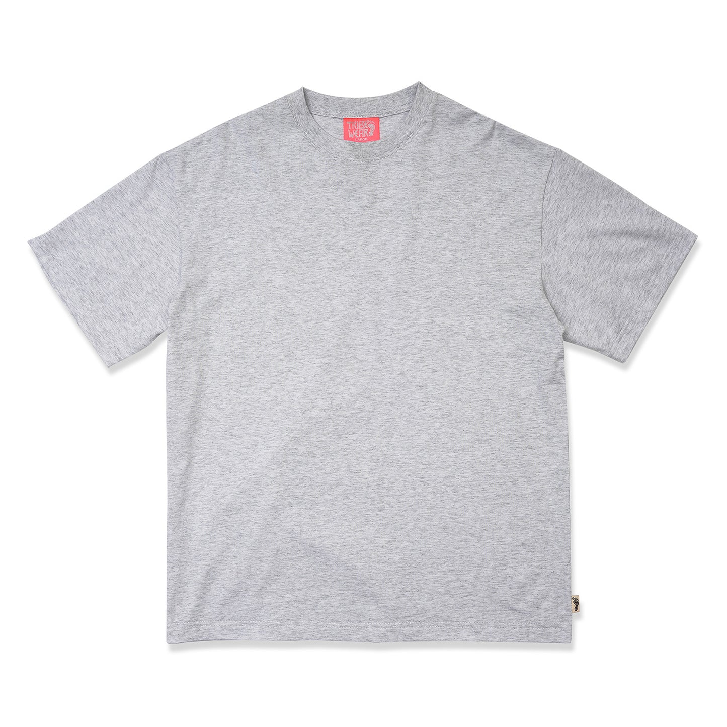 Gray Basic Short Sleeve Tee