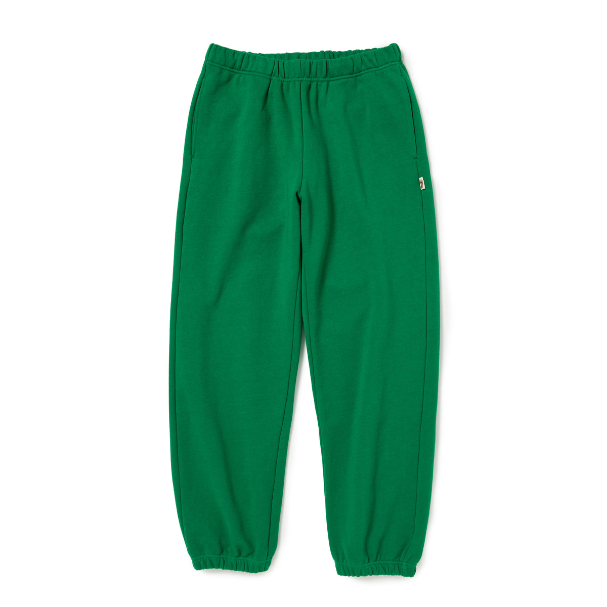 Green Basic Sweat Pant