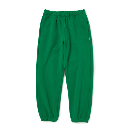 Green Basic Sweat Pant