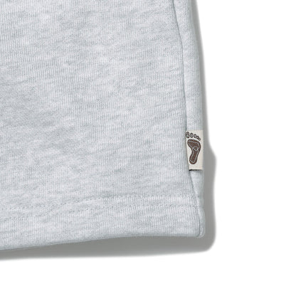 Gray Basic Sweat Short