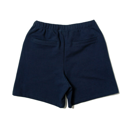 Navy Basic Sweat Short
