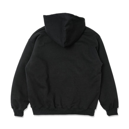 Black Basic Zip Up Hoodie