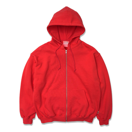 red-basic-zip-up-hoodie-front