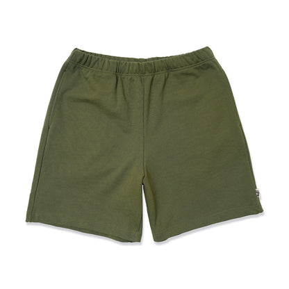 Olive Basic Sweat Short