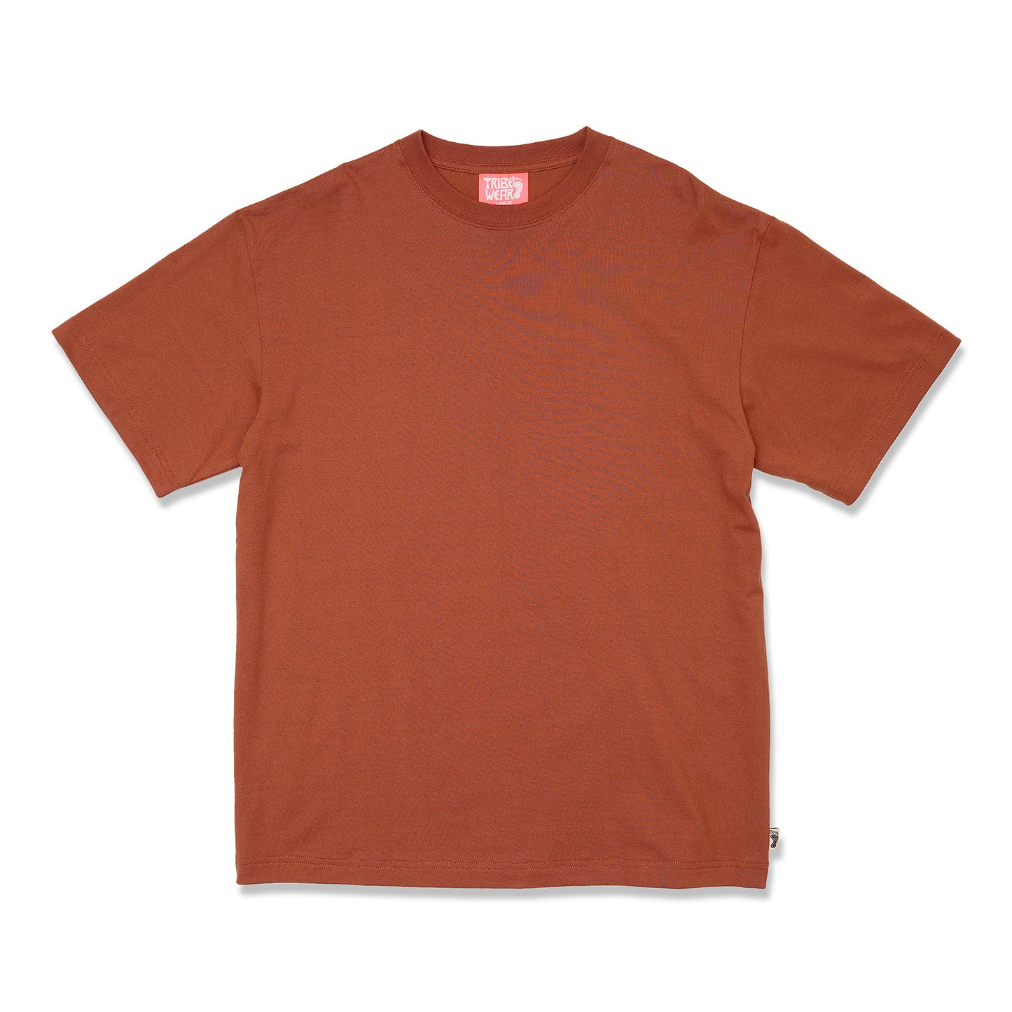Brick Red Basic Short Sleeve Tee