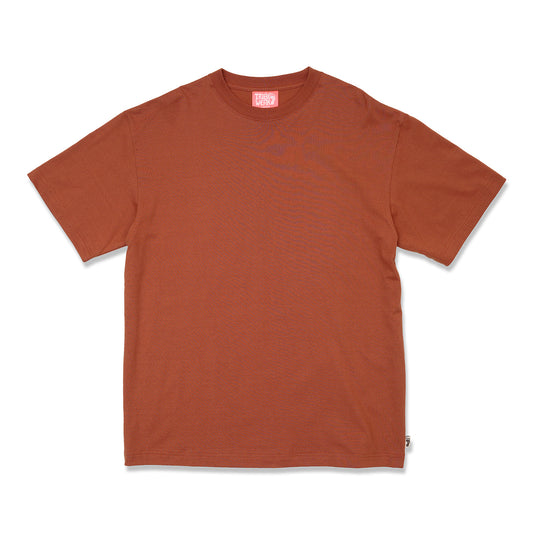 Brick Red Basic Short Sleeve Tee