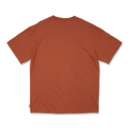 Brick Red Basic Short Sleeve Tee