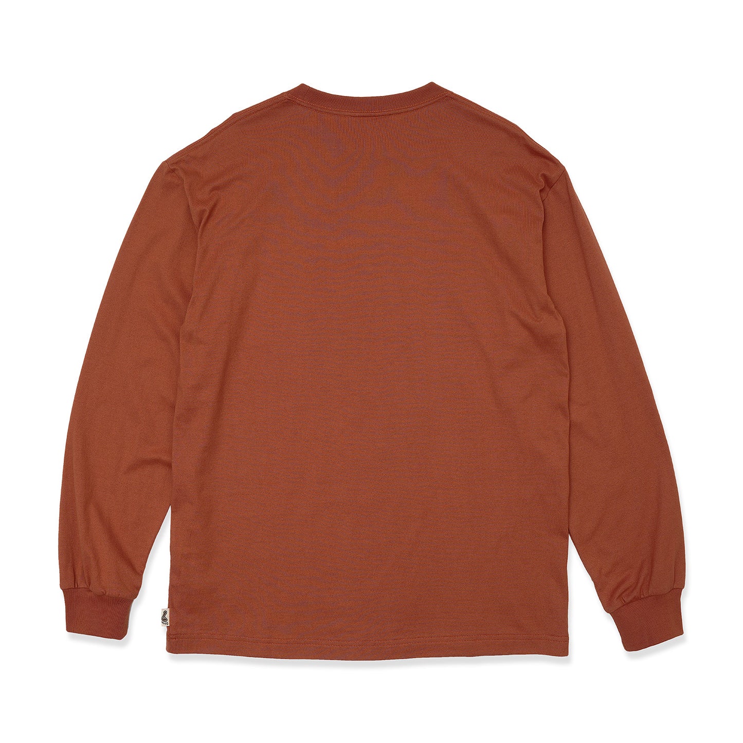 Brick Red Basic Long Sleeve Tee