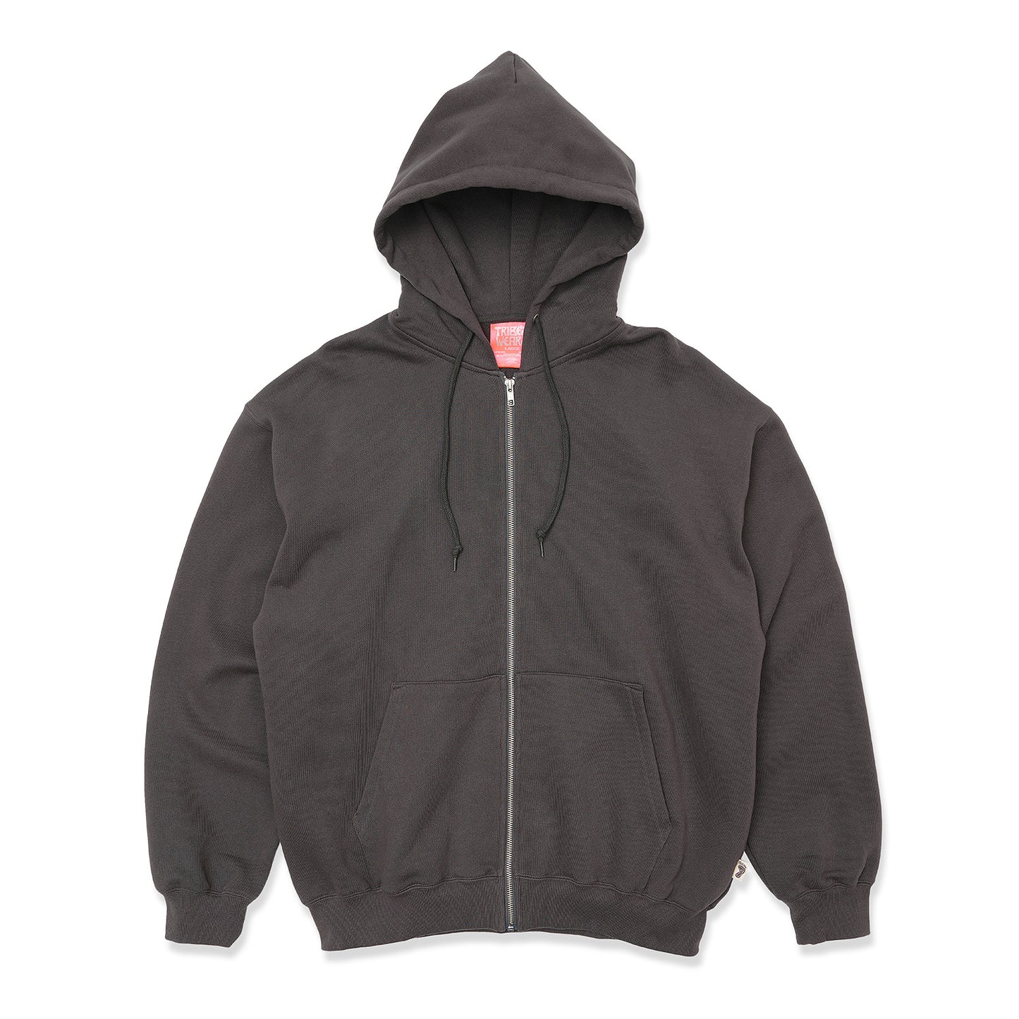 C.Gray Basic Zip Up Hoodie