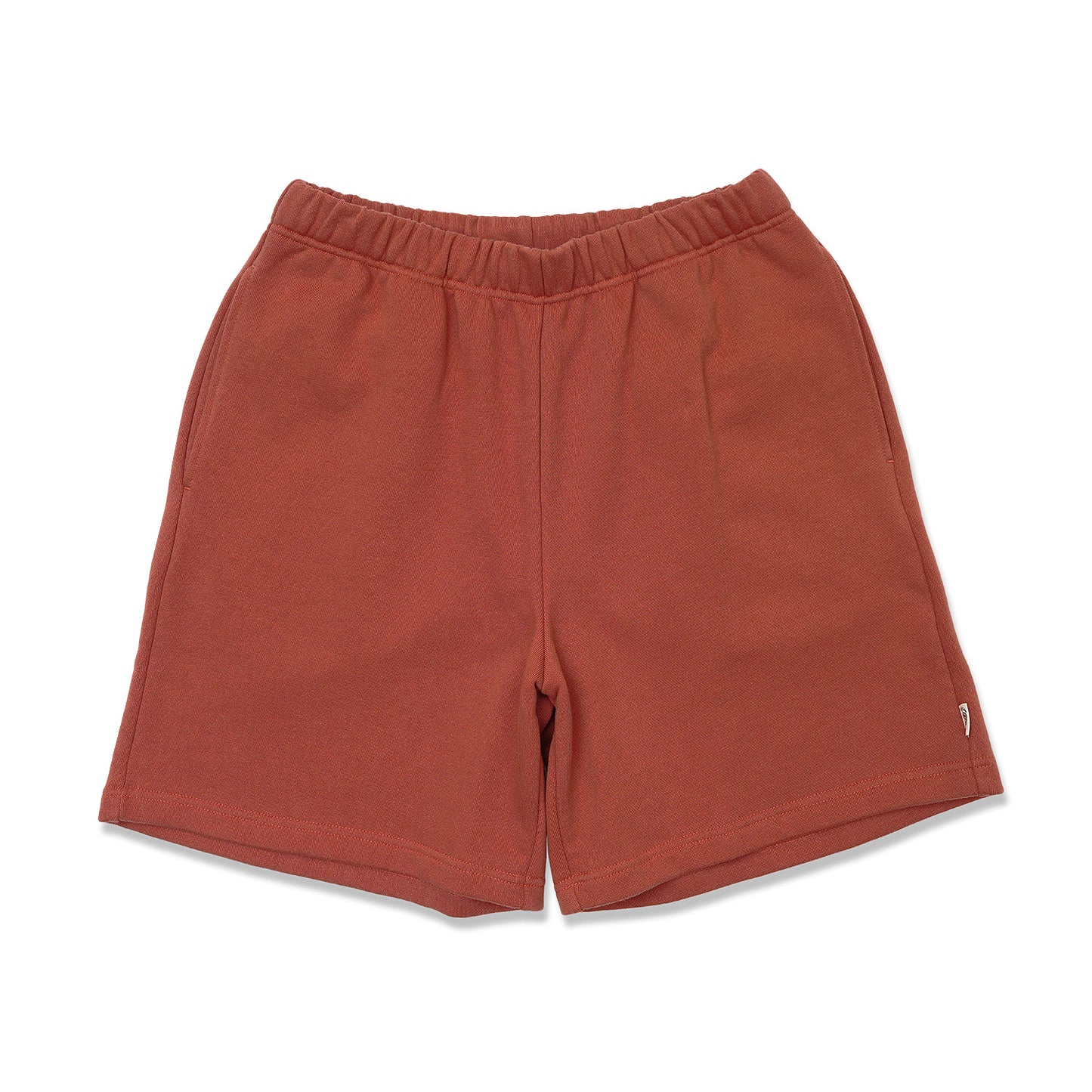 Brick Red Basic Sweat Short