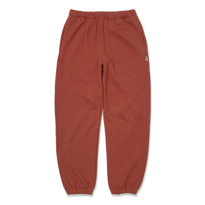 Brick Red Basic Sweat Pant
