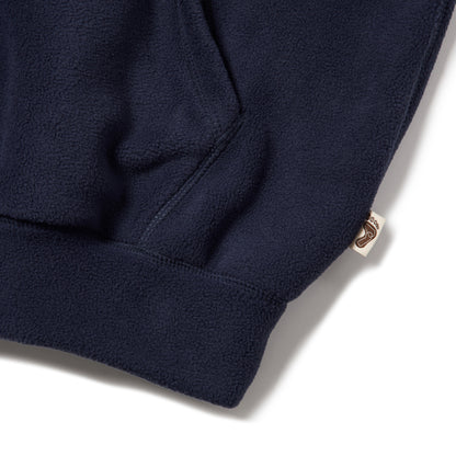 Navy Not Basic Fleece Hoodie