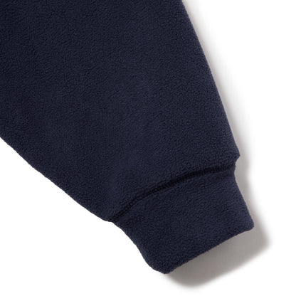Navy Not Basic Fleece Hoodie